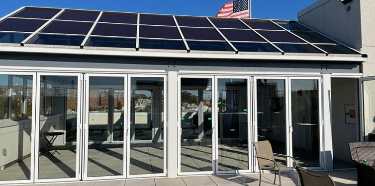 Green House – Glass/Solar Roof – Queens Boulevard, NYC